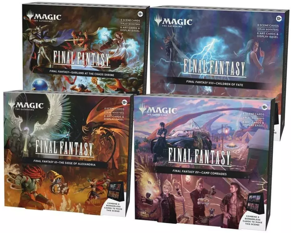 Magic: The Gathering Final Fantasy Szenenboxen Display -EN-