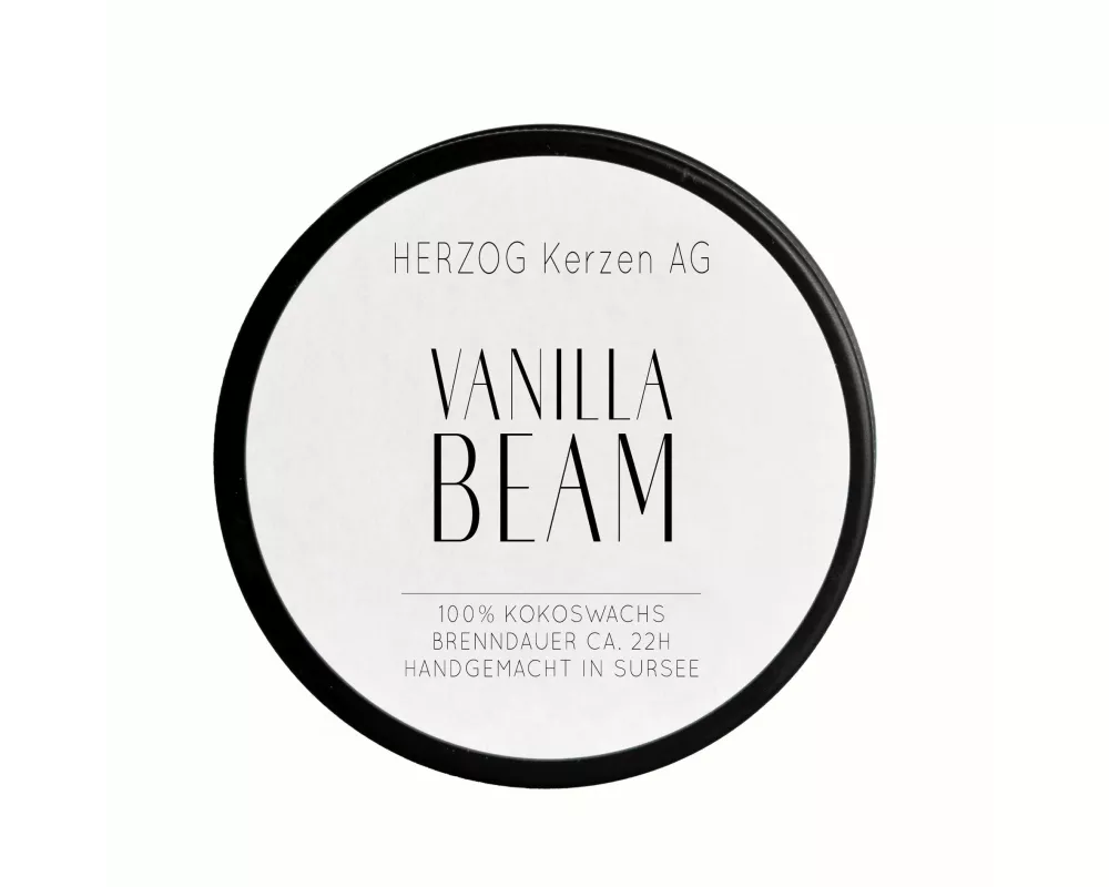 Herzog Kerzen AG Duftkerze Vanilla Beam in Aludose