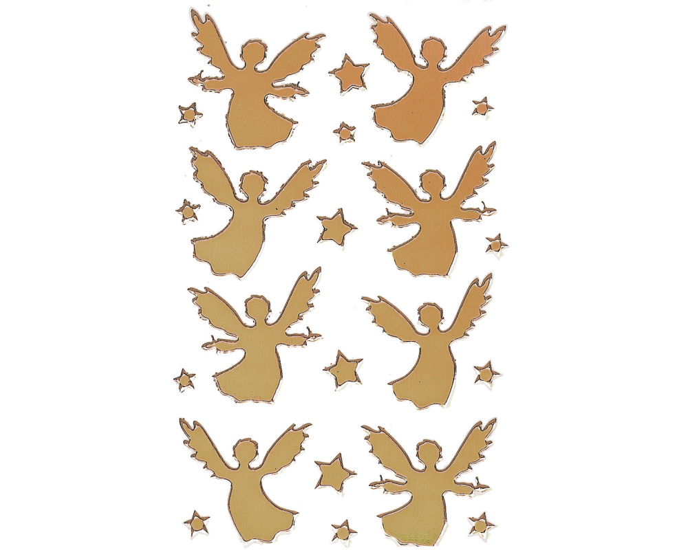 Z-DESIGN Effektfolie gold 52420 Engel Weihnachten