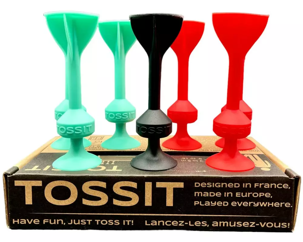 Tossit Saugnapf-Darts Rot / Türkis