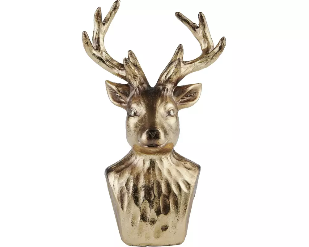 EGLO Weihnachtsfigur Hirsch Lamlash Weihnachtsdeko, Gold