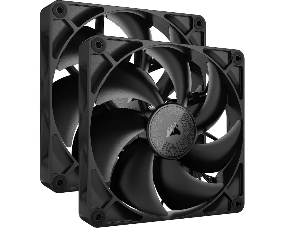 Corsair PC-Lüfter iCUE LINK RX140 Schwarz, 2er Starter-Kit