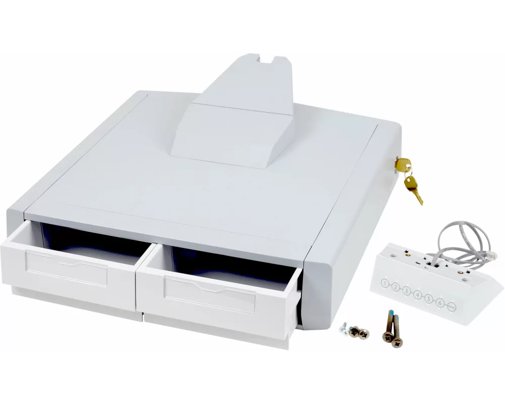 ERGOTRON primary drawer, StyleView, SV43, double drawer for LCD-cart