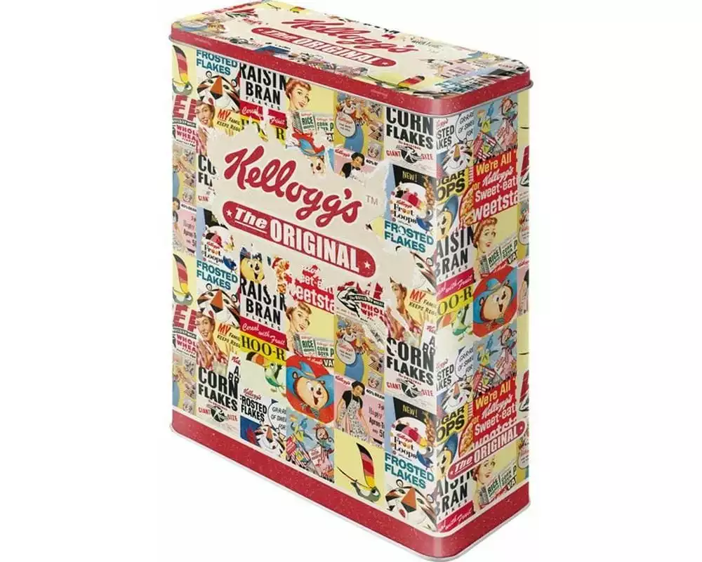 Nostalgic Art Vorratsdose Kelloggs 4 l, Mehrfarbig