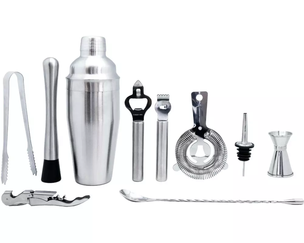 Vin Bouquet Cocktail-Set Vin Bouquet Cocktail Set 0.5 l, Silber/Braun