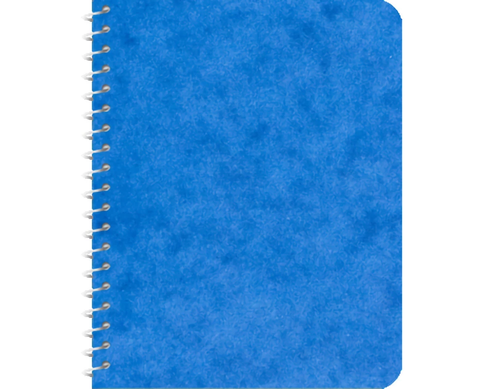 novooo. Notizbuch A7, 4 mm kariert 70g assortiert