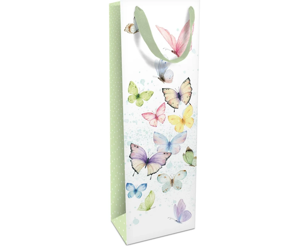 Braun + Company Flaschentasche Schmetterling 12 x 36 x 10 cm