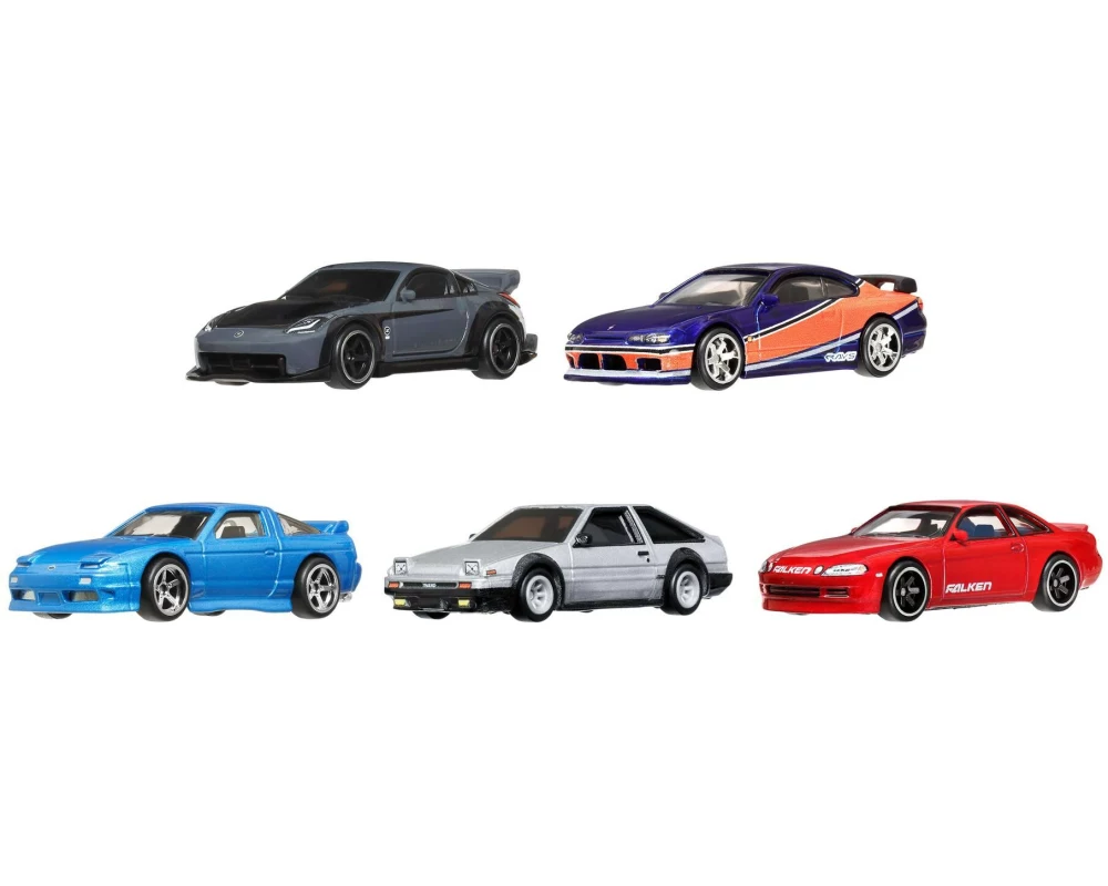 Hot Wheels Action Cars Premium Fast & Furious Tokyo Drift Bundle