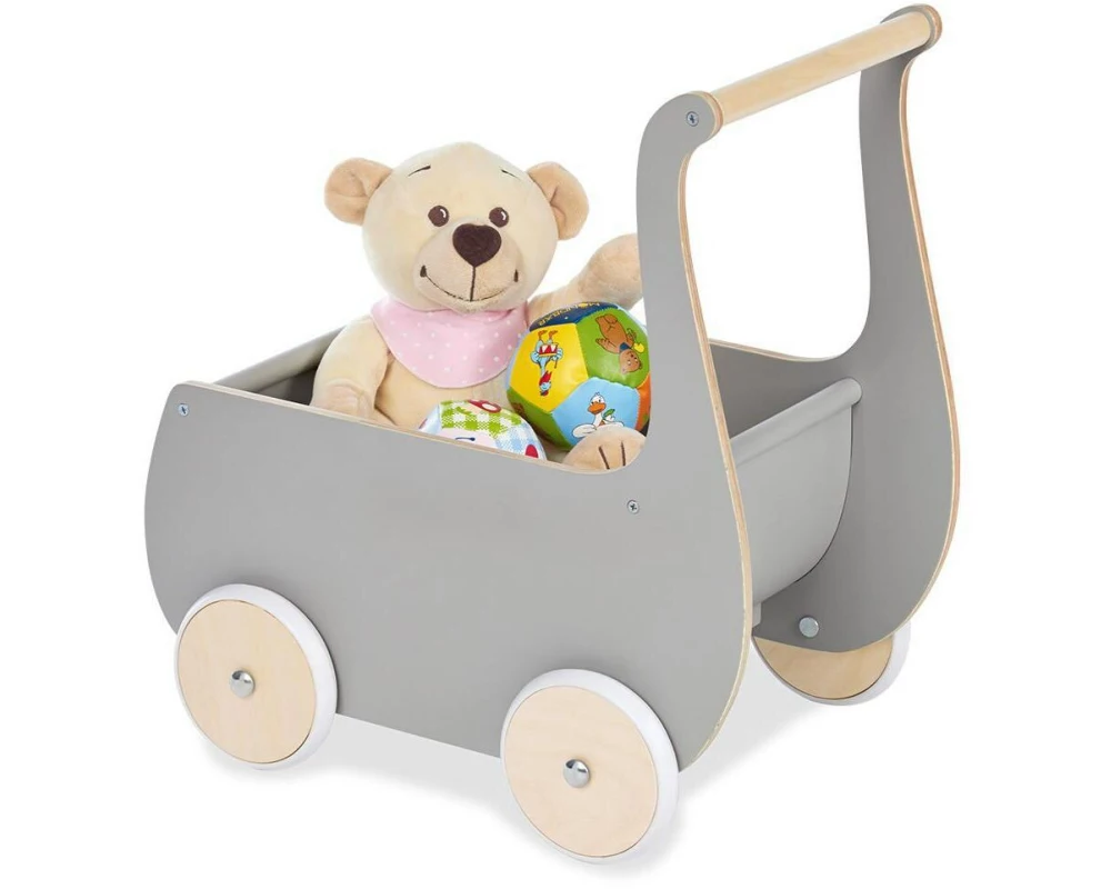 Pinolino Puppenwagen Mette Grau