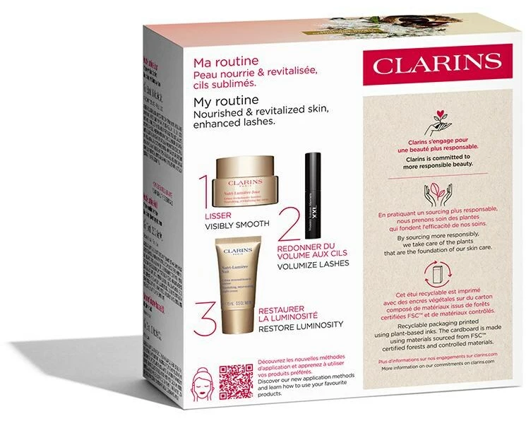 Clarins Nutri-Lumière Geschenkset 50 ml