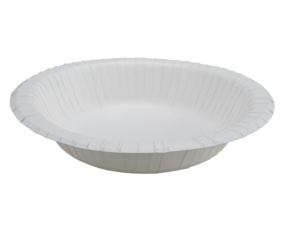 EJS Suppenteller Karton 4.8dl,19cm 3141.2023 weiss 10 Stk.