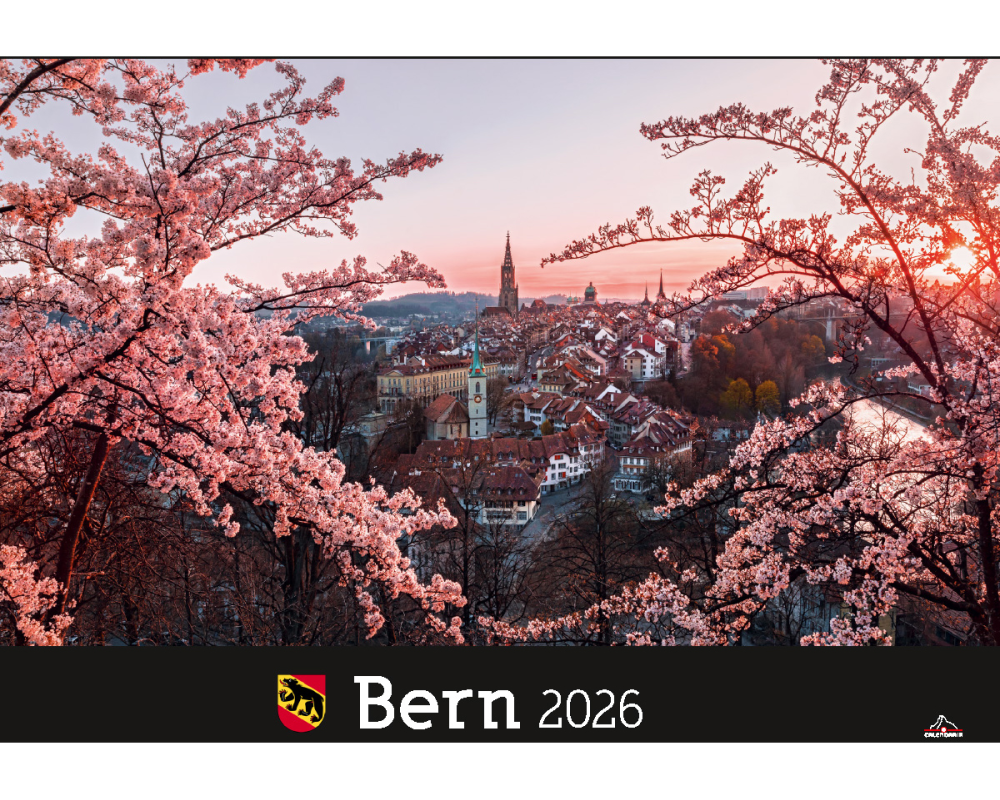 CALENDARIA Bildkalender 2026 9783036205656 Bern ML 40x31cm
