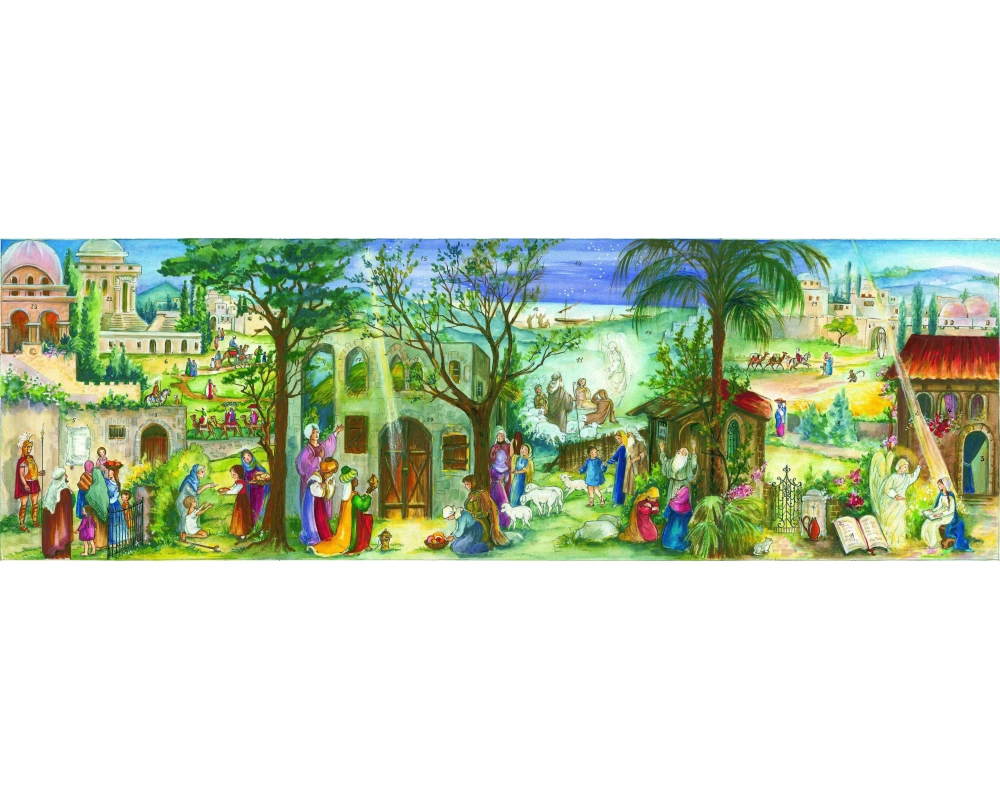 SELLMER Adventskalender 59x21cm RS260