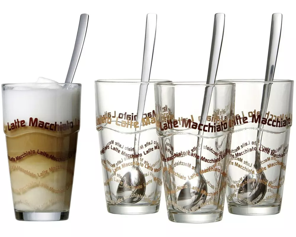 Ritzenhoff & Breker Latte Macchiato Becher Sana 370 ml, 4 Stück