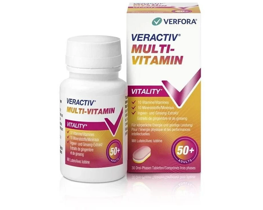Veractiv Multivitamin 50+ 30 Stück