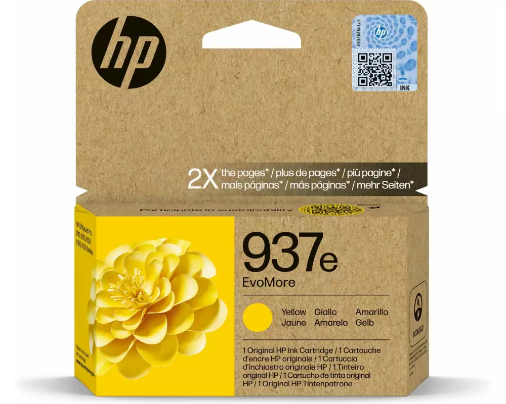 HP Tinte Nr. 937e (4S6W8NE) Yellow