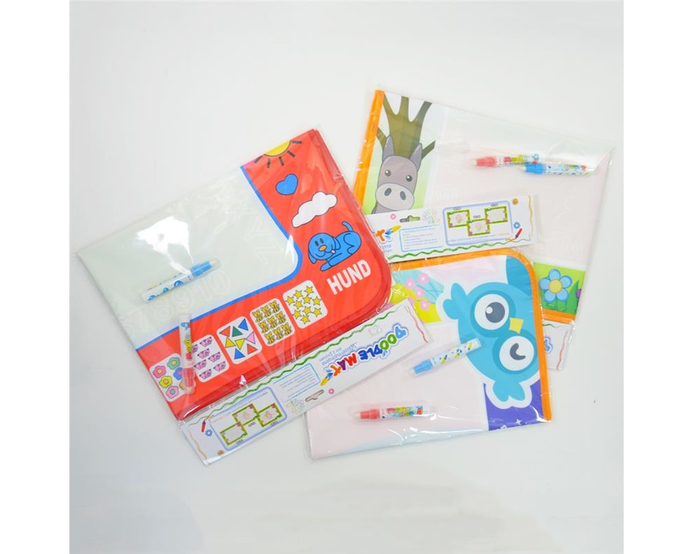 ROOST Wassermalmatte 80515 3 assortiert, inkl. 2 Stiften