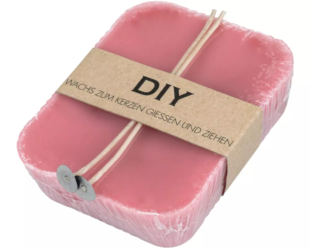 Herzog Kerzen AG Wachs DIY Himbeere