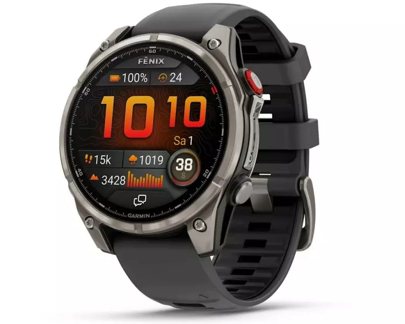 GARMIN GPS-Sportuhr fēnix 8 Pro – AMOLED Schwarz/Graphite