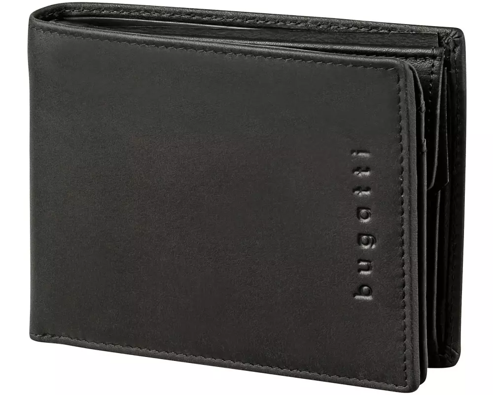 Bugatti Portemonnaie Romano Schwarz