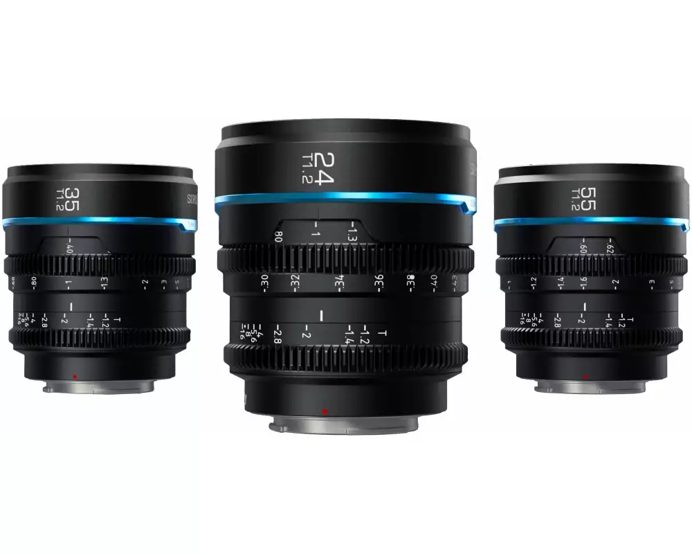 Sirui Festbrennweite Nightwalker 24 35&55mm T1.2 – Sony E-Mount