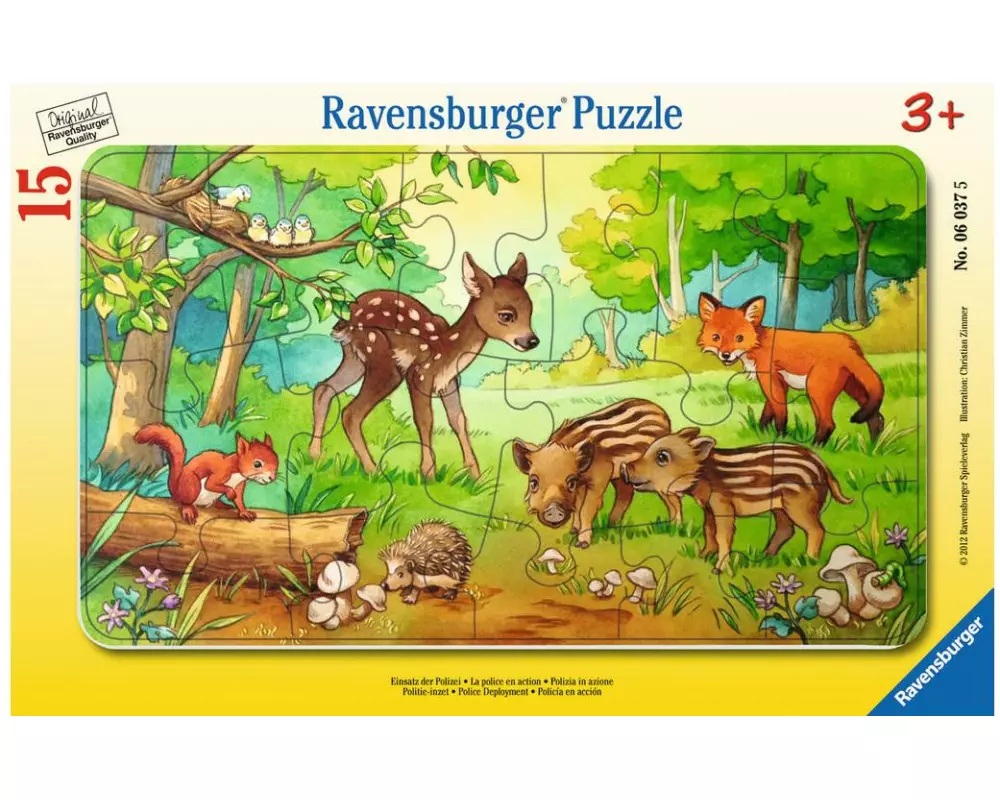 Ravensburger Puzzle Tierkinder des Waldes