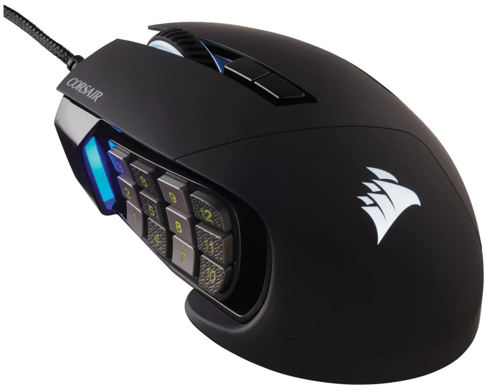 Corsair Gaming-Maus Scimitar RGB Elite iCUE schwarz