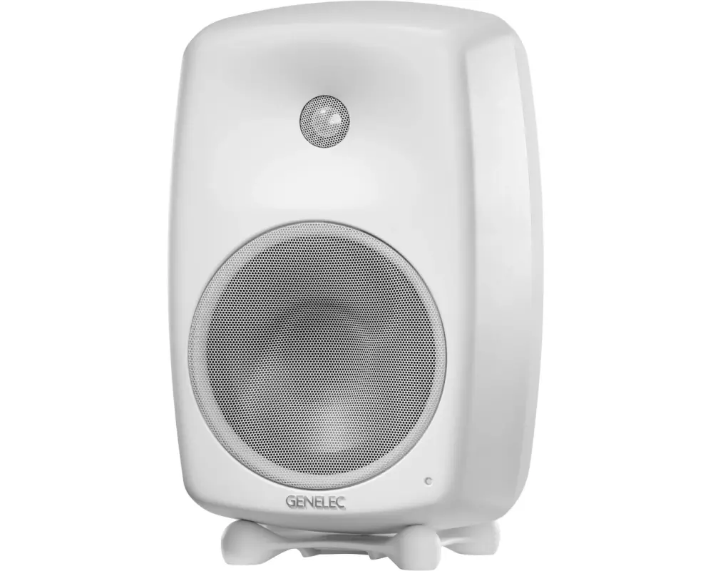 Genelec Regallautsprecher G Five – 150 Watt, Weiss