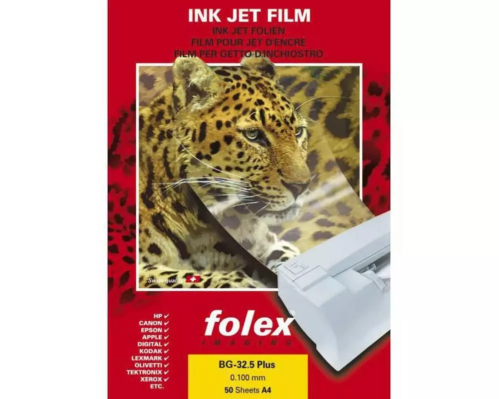 Folex Folie BG-32.5 RS Plus A4 Projektionsfolie
