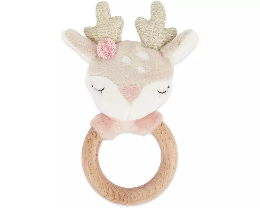 bieco Greifling mit Rassel Reh Ella