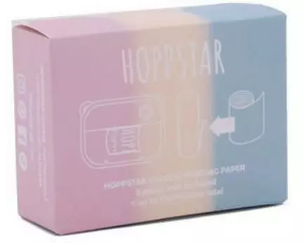 Hoppstar Papierrollen Thermopapier Farbig - 3er Nachfüllpack