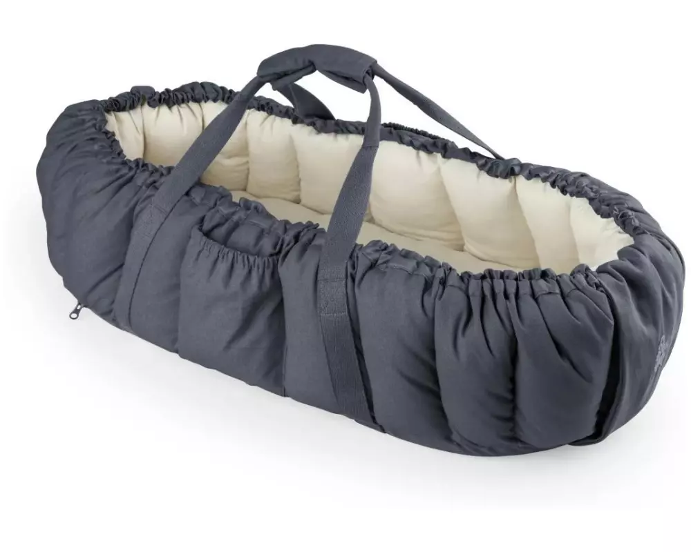 sebra 3-in-1 Babynest Blau
