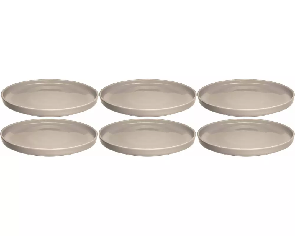 Leonardo Frühstücks- & Dessertteller Roma 6 Stück,Beige