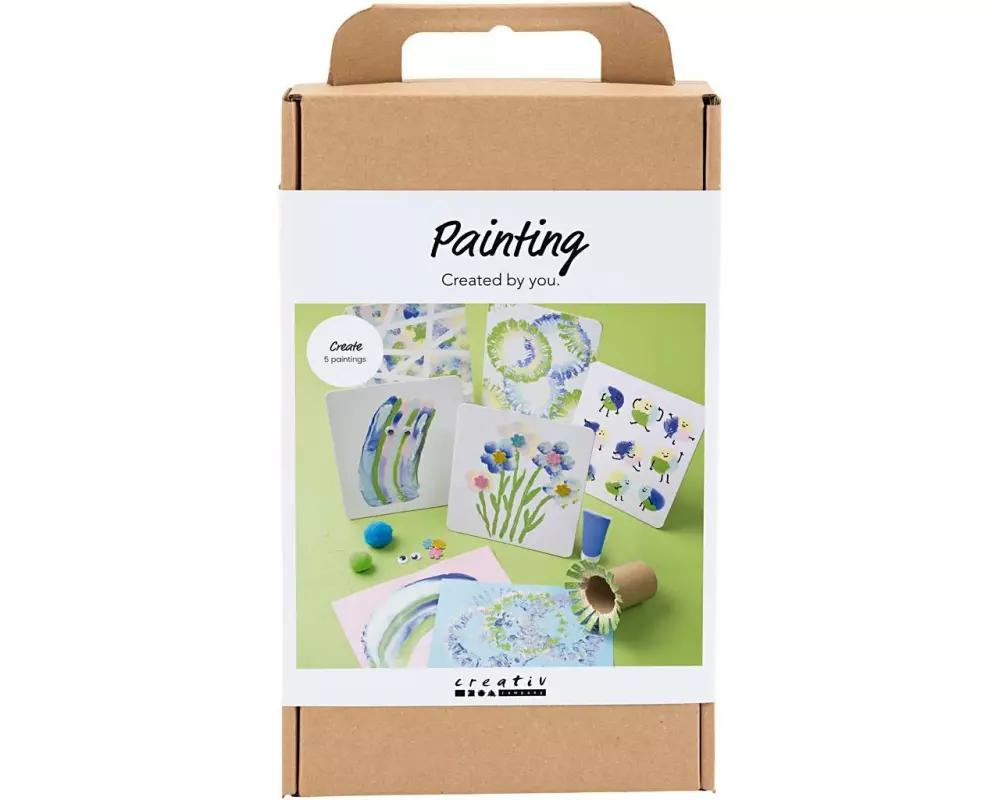 Creativ Company Bastelset Malen Sortierte Farben