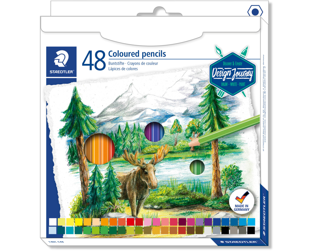 STAEDTLER Farbstift-Set Design Journey 146CC48 48 Stück