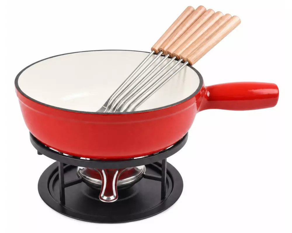 COCON Käsefondue-Set 6 Personen, Rot