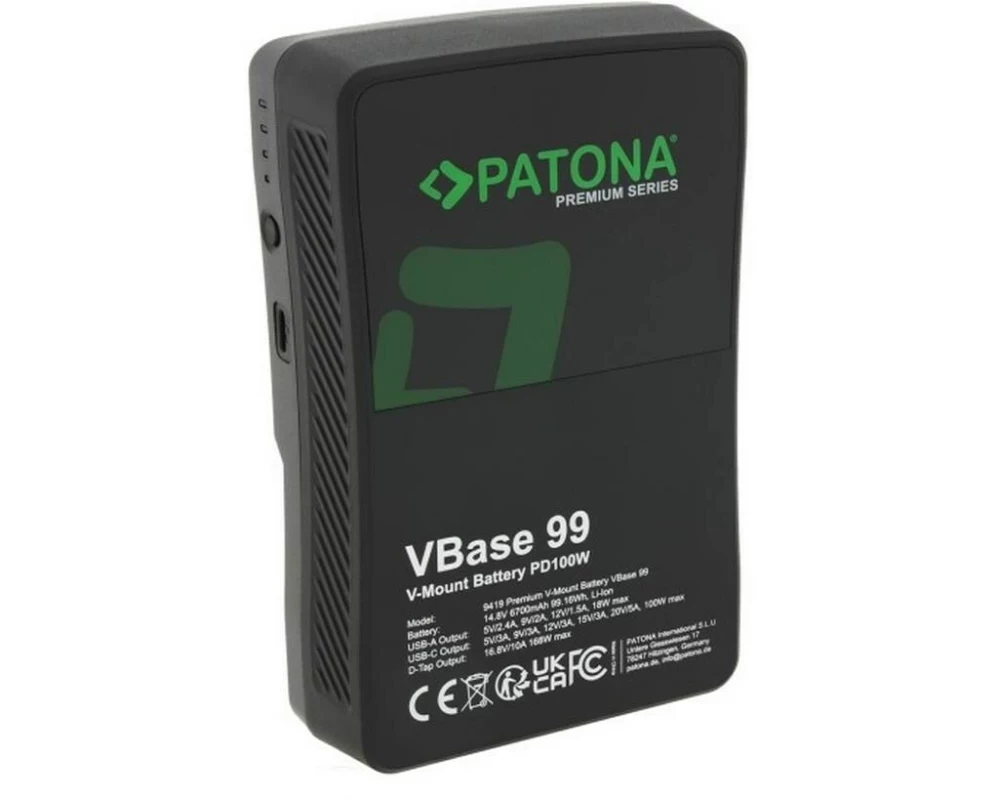 Patona Digitalkamera-Akku VBase 99