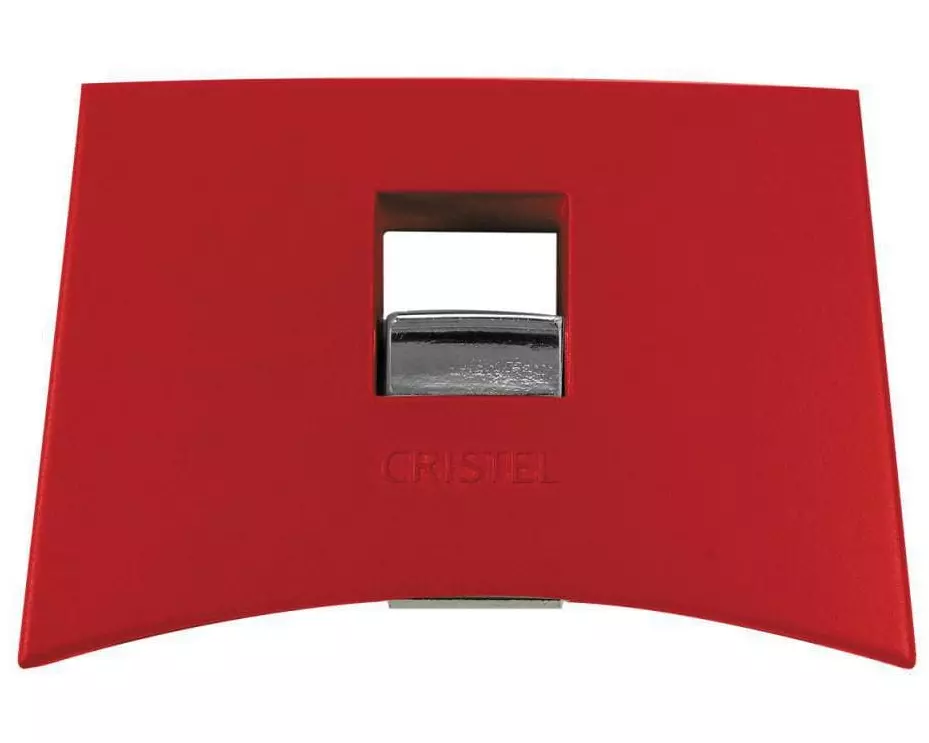 Cristel Pfannen und Topfgriff Mutine Amovible Rot