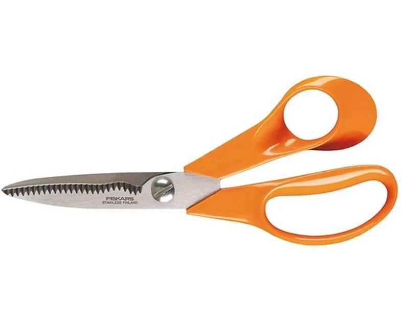 Fiskars Schere Küche 18 cm, Rostfreier Stahl, Rechtshänder