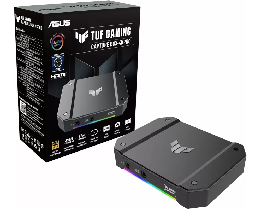 TUF GAMING CAPTURE BOX-4KPRO