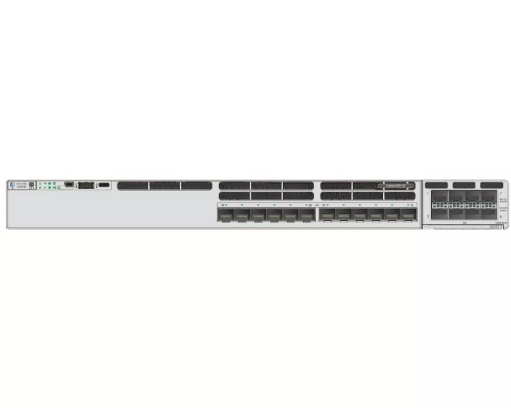 Cisco Catalyst 9300X 12x25G Fiber Ports modular uplink Switch