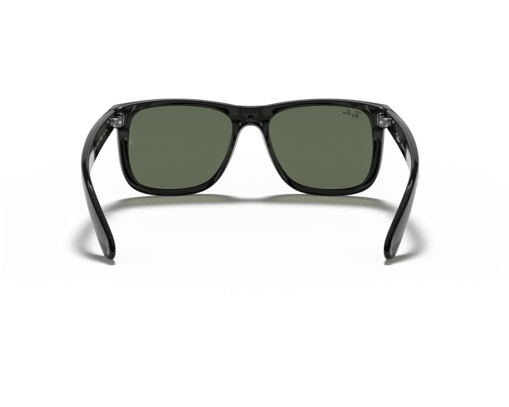 Ray-Ban Ray-Ban JUSTIN BLACK, Lens DARK GREEN Sonnenbrille