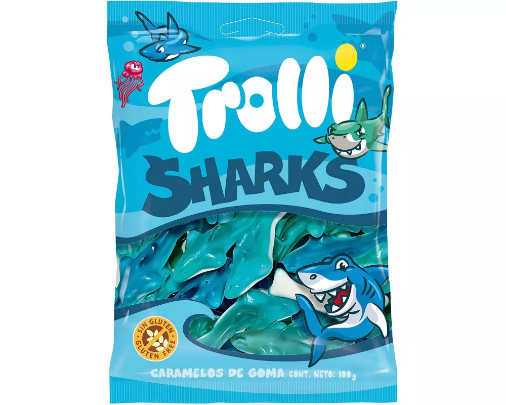 Trolli Gummibonbons Sharks 100 g