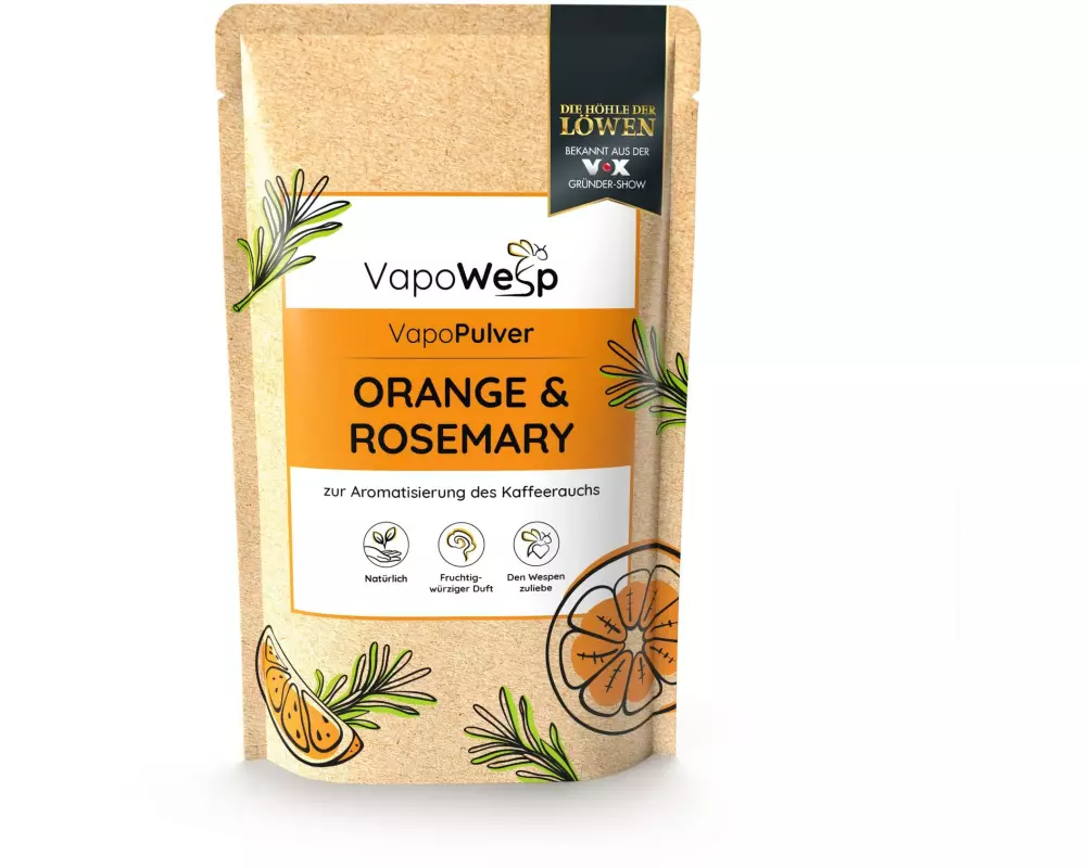 VapoWesp Ersatzkräuter Orange & Rosmarin, 100 g