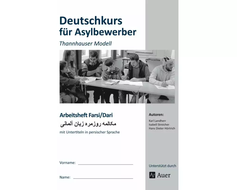 Arbeitsheft Farsi-Dari - Deutschkurs Asylbewerber