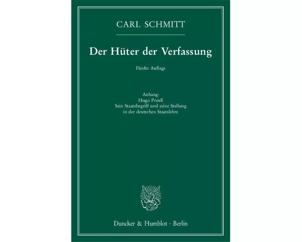 Der Hüter der Verfassung