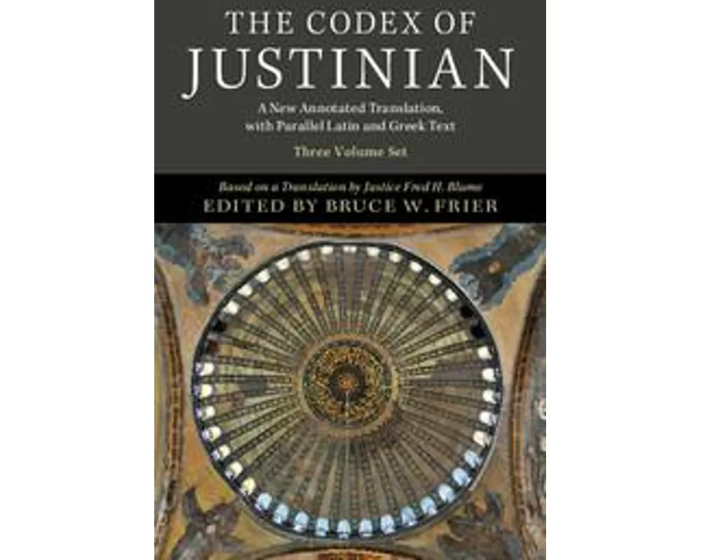 The Codex of Justinian 3 Volume Hardback Set