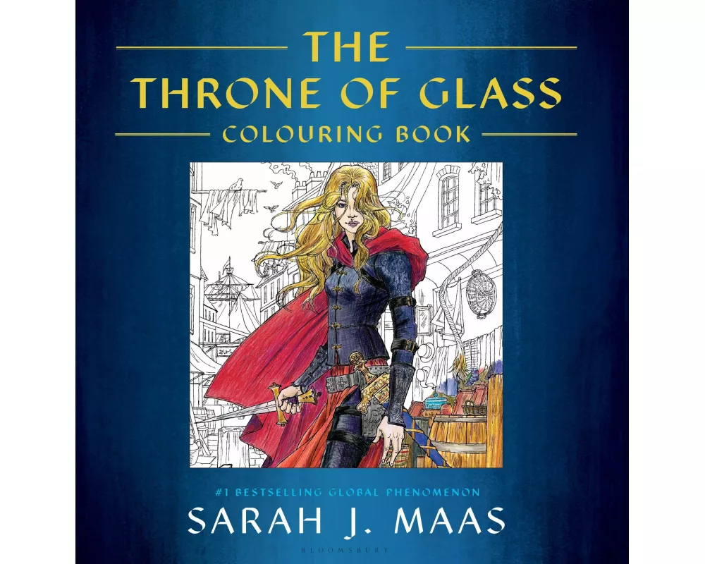 The Throne of Glass Colouring Book