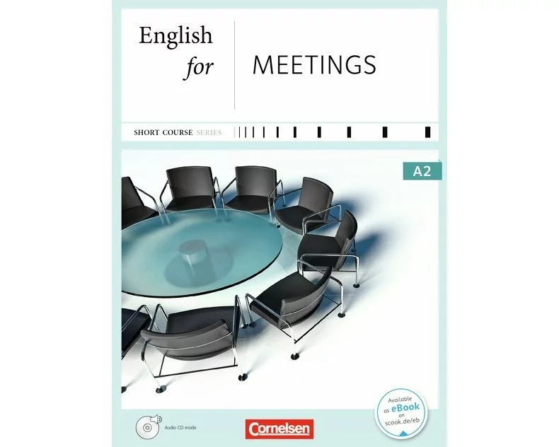 Short Course Series, Englisch im Beruf, Business Skills, A2, English for Meetings, Edition 2016, Coursebook as E-Book, Incl. E-Book