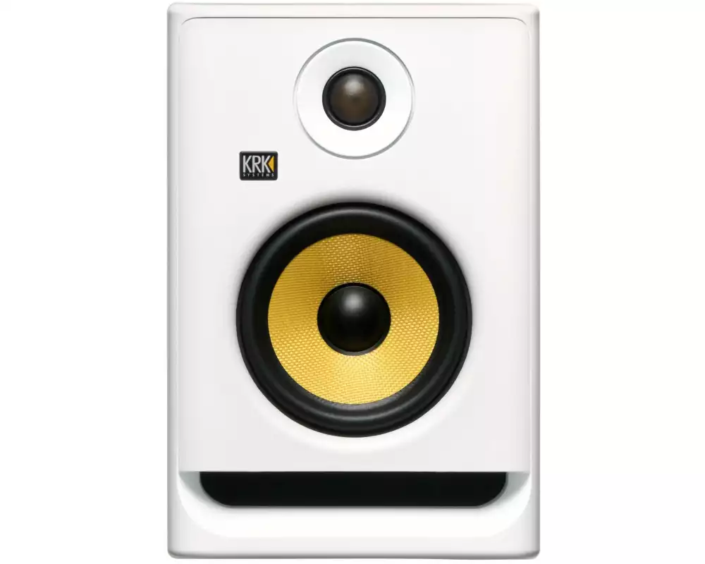 KRK Studiomonitor Rokit RP5 G5 Weiss Schwarz/Weiss